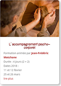 L’accompagnement psycho-corporel